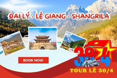 Tour Côn Minh - Lệ Giang - Shangrila 6 Ngày 5 Đêm Lễ 30/4-1/5 Bằng Đường Bộ