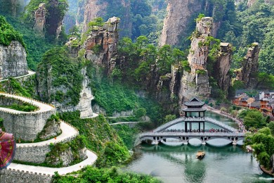 Tour Du Lịch Trương Gia Giới - Phượng Hoàng Cổ Trấn 6 Ngày 5 Đêm (Bay Qingdao Airlines)