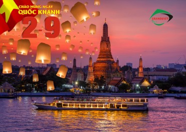 Tou Du Lịch Thái Lan 5 Ngày 4 Đêm 2/9/2023 (Bay Vietnam Airlines)