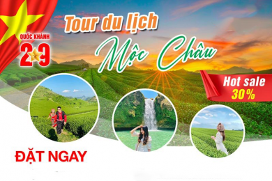 Tour Mộc Châu 2 Ngày Mừng Tết Độc Lập Người Mông 2/9