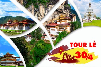 Tour Du Lịch Bhutan 5 Ngày 4 Đêm Lễ 30/4 - 1/5