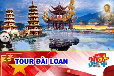 Du Lịch Đài Loan 5 Ngày 4 Đêm dịp lễ 30/4 Và 1-5 (Bay China Airlines 5*) 