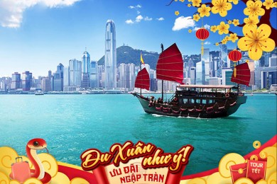 Tour Du Lịch Hồng Kông 4 ngày 3 Đêm Tết Dương Lịch (Bay Vietnam Airlines)