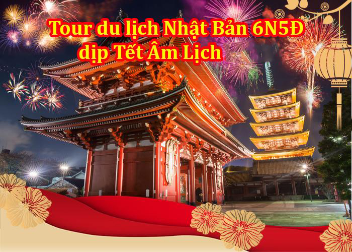 Tour Du Lịch Nhật Bản 6 Ngày 5 Đêm Tết Âm Lịch 2024 (Bay Vietjet, Shinkansen)